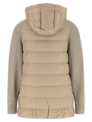 Brunello Cucinelli Beige Polyester Full-Length Jacket