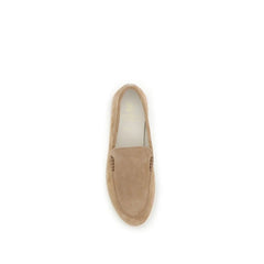Brunello Cucinelli Beige Rubber Slip-On Loafers - EU44/US11