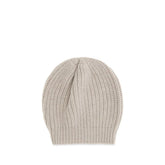 Brunello Cucinelli Beige Silk Beanie