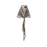 Brunello Cucinelli Beige Silk Foulard - UNI