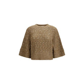 Brunello Cucinelli Beige Silk Sweatshirt