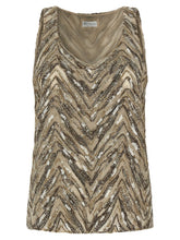 Brunello Cucinelli Beige Silk Tank Tops