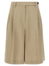 Brunello Cucinelli Beige Viscose Bermuda Shorts - IT42