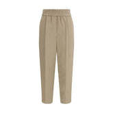 Brunello Cucinelli Beige Viscose Casual Pants - IT42 | L