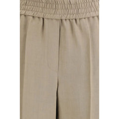 Brunello Cucinelli Beige Viscose Casual Pants - IT42 | L