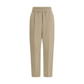 Brunello Cucinelli Beige Viscose Casual Pants - IT44 | L
