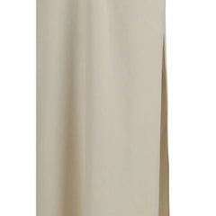 Brunello Cucinelli Beige Viscose Long Skirt