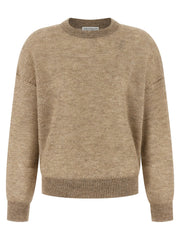 Brunello Cucinelli Beige Wool Cardigan