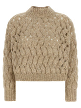 Brunello Cucinelli Beige Wool Cardigan
