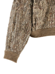 Brunello Cucinelli Beige Wool Cardigan - XXS