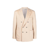 Brunello Cucinelli Beige Wool Coat - IT50 | L