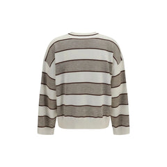Brunello Cucinelli Beige Wool Oves Aries Sweatshirt