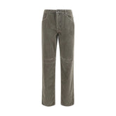 Brunello Cucinelli Bicolor Cotton Casual Pants