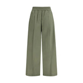 Brunello Cucinelli Bicolor Cotton Casual Pants