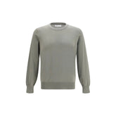 Brunello Cucinelli Bicolor Cotton Sweatshirt