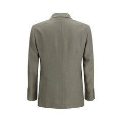 Brunello Cucinelli Bicolor Silk Coat