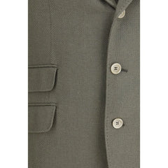 Brunello Cucinelli Bicolor Silk Coat