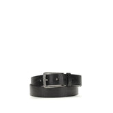 Brunello Cucinelli Black Calf Leather Bos Taurus Regular Belt