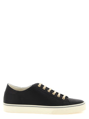 Brunello Cucinelli Black Calfskin Low Top Sneakers - EU 41 | US 8