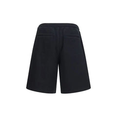 Brunello Cucinelli Black Cotton Bermuda Shorts