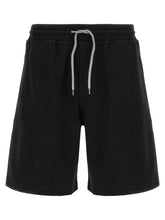 Brunello Cucinelli Black Cotton Bermuda Shorts - XXL