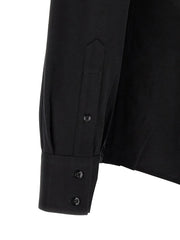 Brunello Cucinelli Black Cotton Blouse