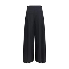 Brunello Cucinelli Black Cotton Casual Pants