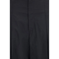 Brunello Cucinelli Black Cotton Casual Pants