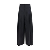 Brunello Cucinelli Black Cotton Casual Pants