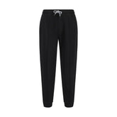 Brunello Cucinelli Black Cotton Joggers (Workout Pants)