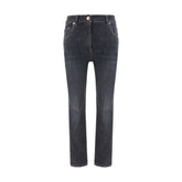 Brunello Cucinelli Black Cotton Skinny Jeans - IT44 | L