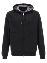 Brunello Cucinelli Black Cotton Sweatshirt