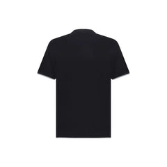 Brunello Cucinelli Black Cotton T-Shirt