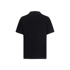 Brunello Cucinelli Black Cotton T-Shirt