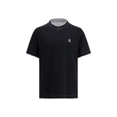 Brunello Cucinelli Black Cotton T-Shirt - XS