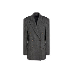 Brunello Cucinelli Black Elastane Blazer