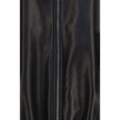Brunello Cucinelli Black Lamb Ovis Aries Aries Leather Jacket - IT40 | M