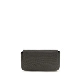 Sac bandoulière Brunello Cucinelli en cuir noir