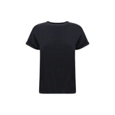 Brunello Cucinelli Black Nylon T-Shirt