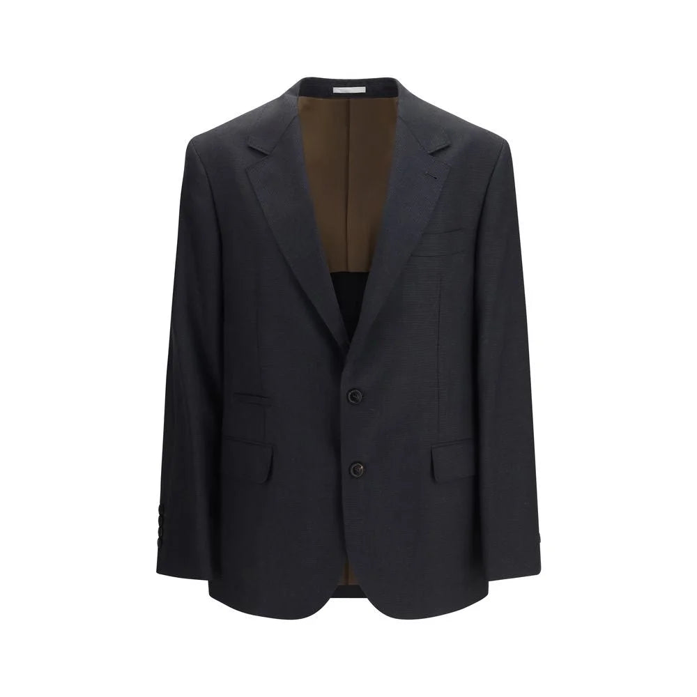 Brunello Cucinelli Black Wool Oves Aries Jacket