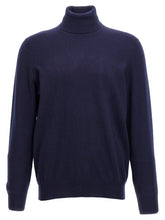 Brunello Cucinelli Blue Cashmere Cardigan