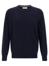 Brunello Cucinelli Blue Cashmere Cardigan