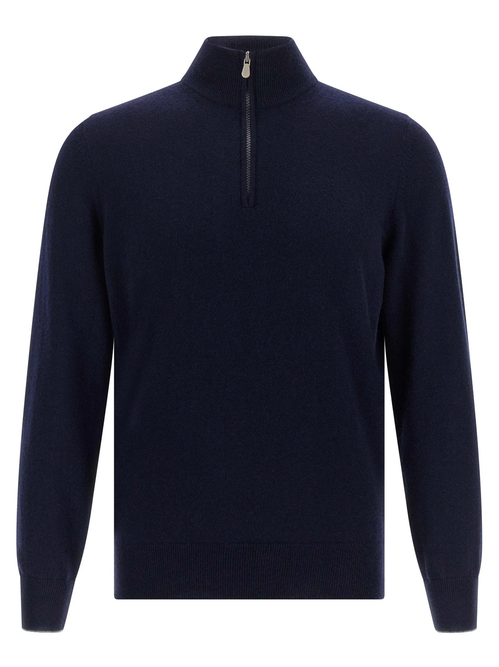 Brunello Cucinelli Blue Cashmere Cardigan