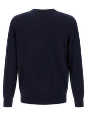 Brunello Cucinelli Blue Cashmere Cardigan