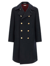 Brunello Cucinelli Blue Cashmere Coat