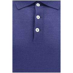 Brunello Cucinelli Blue Cashmere Dress Shirt - Shirts