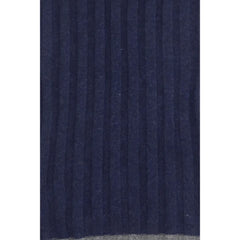 Brunello Cucinelli Blue Cashmere Foulard