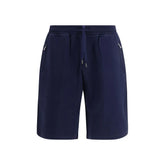 Brunello Cucinelli Blue Cotton Bermuda Shorts - XL