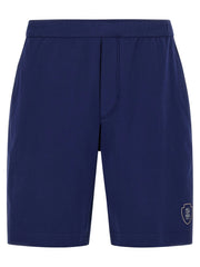 Brunello Cucinelli Modré Bavlněné Bermudy - XXL