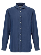 Brunello Cucinelli Blue Cotton Blouse